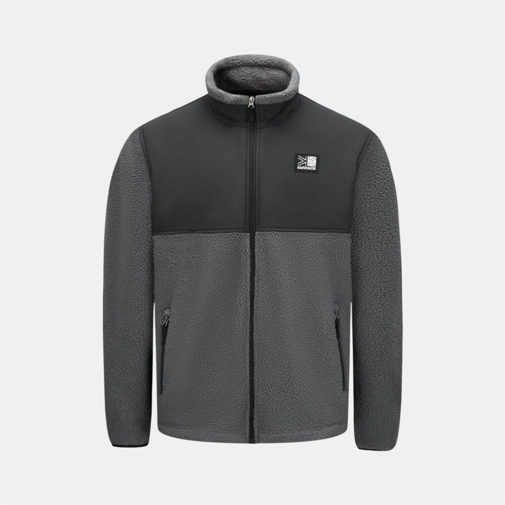 Karrimor Mens Base Camp Fleece Jacket / Gray/Black